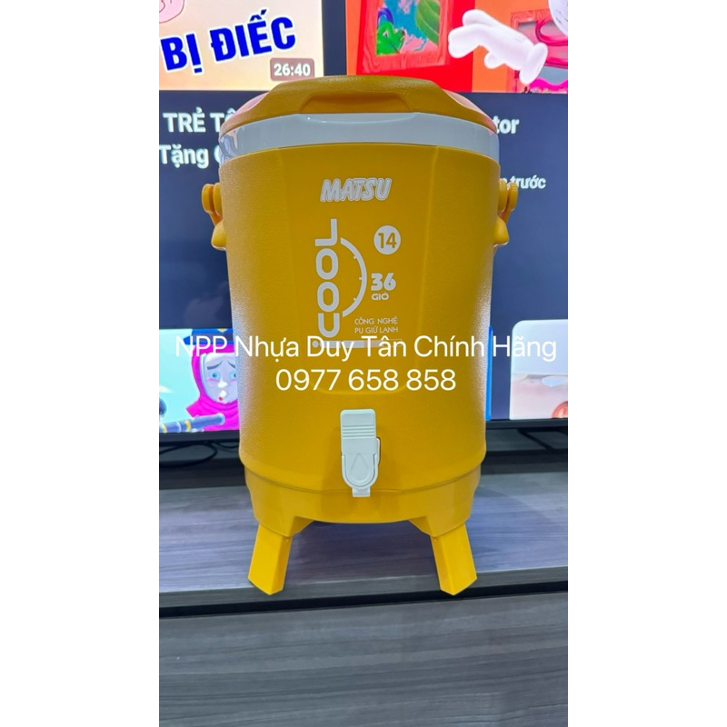 ✅HOT✅❤️Bình Đá Icool 14 lít - Giữ nhiệt cao cấp - Nhựa Duy Tân chính hãng | BigBuy360 - bigbuy360.vn