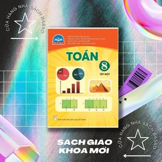 Sách - Toán Lớp 8 Tập Một / Tập hai – Chân trời sáng tạo