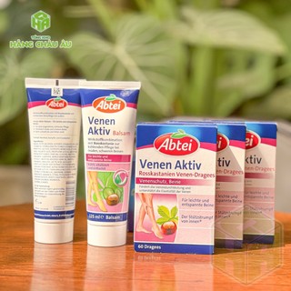 Kem bôi giãn tĩnh mạch Abtei Venen Aktiv 125ml - Nội địa Đức - Giảm suy giãn tĩnh mạch