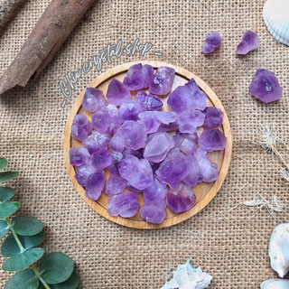 Viên mầm thach anh tím Amethyst sưu tầm, thanh tẩy bài tarot,..