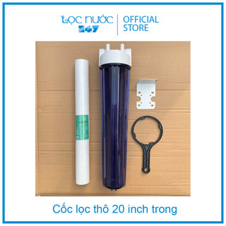 Cốc lọc thô 20 inch trong ren 21