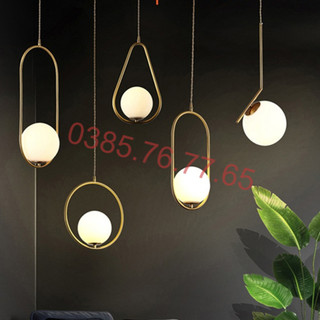 Đèn thả, đèn thả trang trí bàn ăn, quán cafe DT 5009 - Mua 10 tặng 1