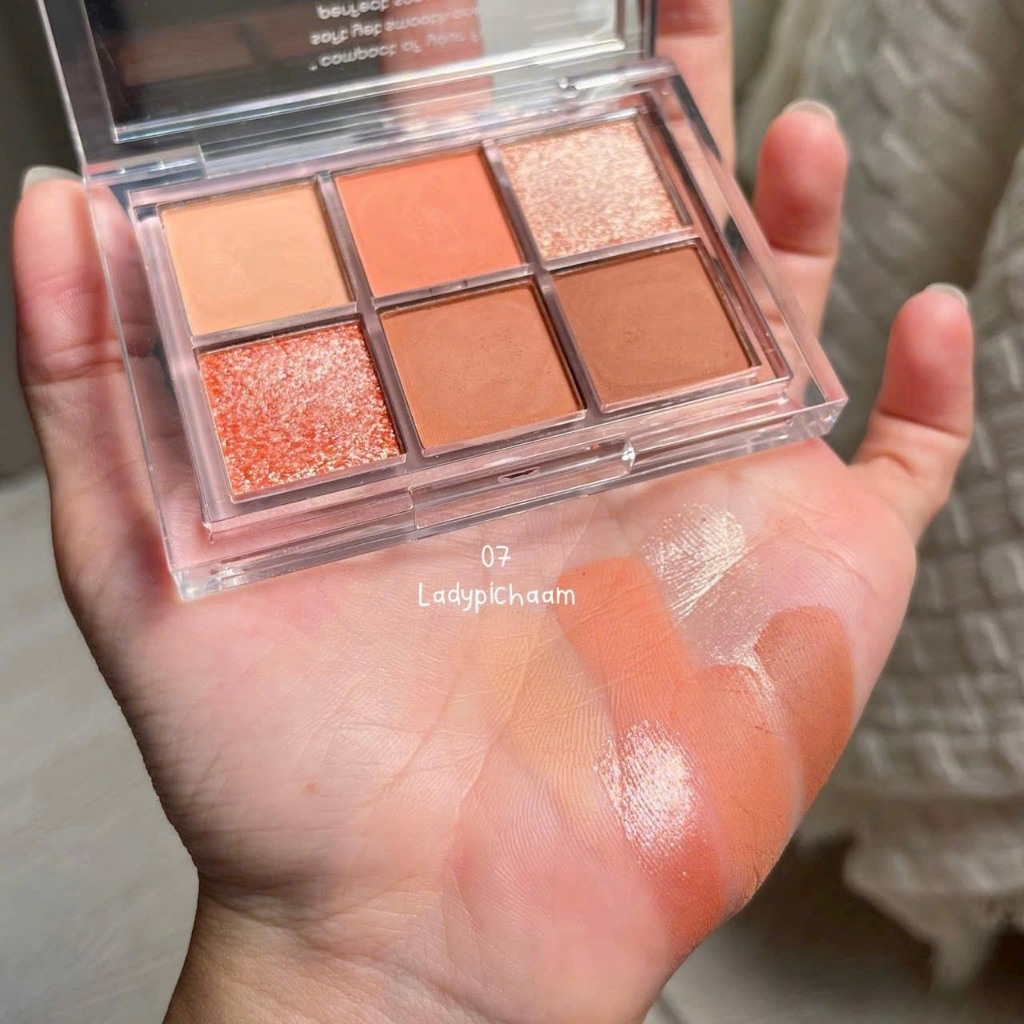 [Hot] Bảng Phấn Mắt 6 Ô Odbo Signature Eyeshadow Palette OD276 Thái Lan