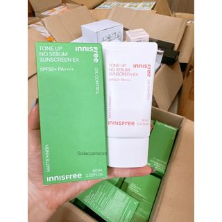 (CÓ BILL) Kem Chống Nắng Innisfree Tone Up UV Protection Cream 50ml No-Sebum (HÀNG AUTH)
