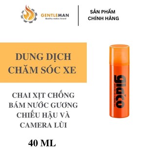 Glaco mirror coat zero soft99 -chai xịt chống bám nước gương chiếu hậu, camera lùi dung tích 40ml