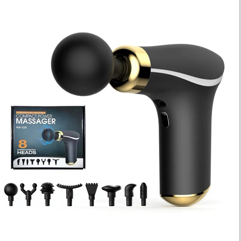 MÁY MASSAGE CƠ CẦM TAY 8 ĐẦU KH-325 CHÍNH HÃNG (đủ màu sắc KH 325)