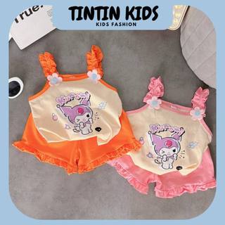  Set hai dây hoạt hình 2 chi tiết dễ thương cho bé gái từ 6-16kg