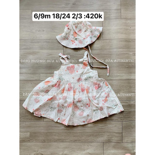 Váy HM bé gái [ auth] 6/9 đến 3/4y