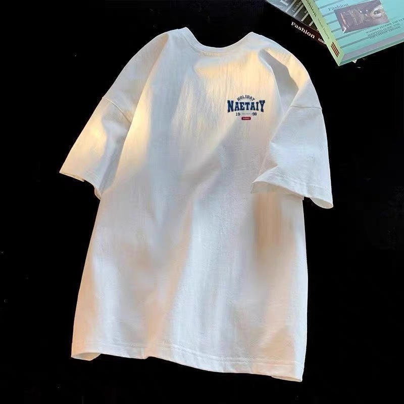 Áo thun unisex in chữ NAETAIY NAD phông tay lỡ cực đẹp, form rộng chất cotton khô cao cấp, đi học, đi làm, du lịch | BigBuy360 - bigbuy360.vn