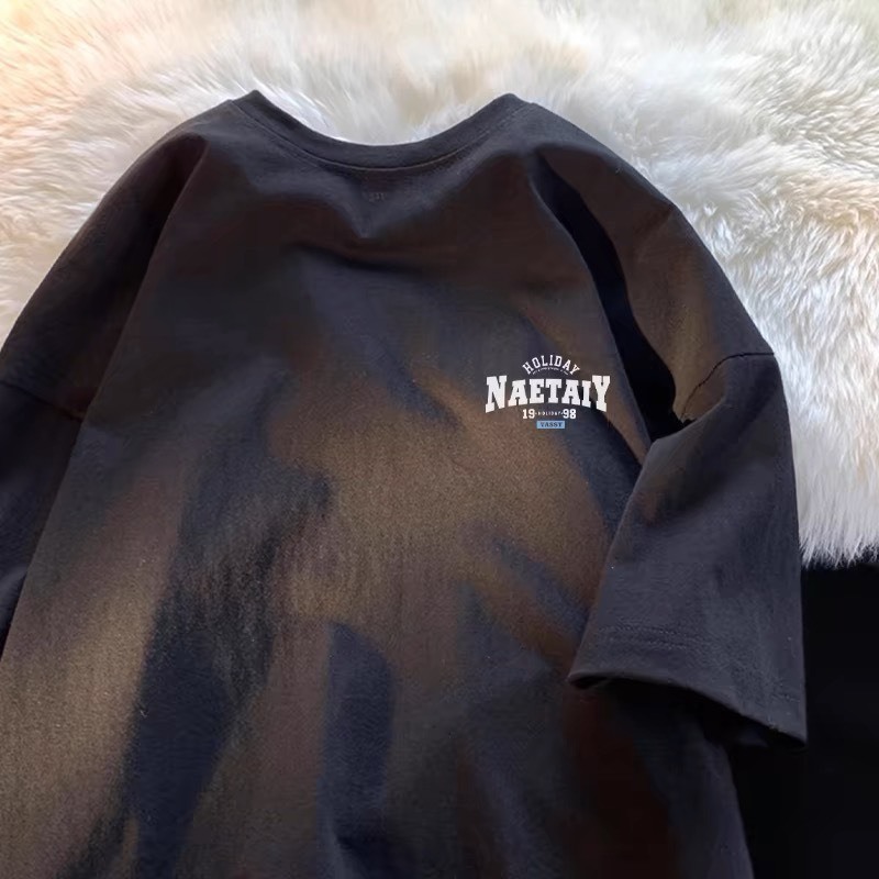 Áo thun unisex in chữ NAETAIY NAD phông tay lỡ cực đẹp, form rộng chất cotton khô cao cấp, đi học, đi làm, du lịch | BigBuy360 - bigbuy360.vn