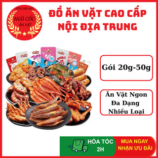 TỔNG HỢP ĐỒ ĂN VẶT CAY LOẠI NGON CAO CẤP - Ăn Vặt Nội Địa Trung - Combo Đồ Ăn Vặt Trung Quốc - ngucoc_anvat