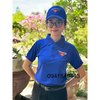 Áo đoàn Thanh Niên, Áo thun đoàn Thanh Niên, Logo thêu sắc nét, chất vải thun lạnh