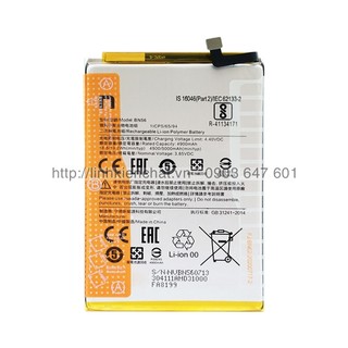 Pin cho xiaomi redmi a1 220733sg bn56 5000mah zin - hàng nhập khẩu