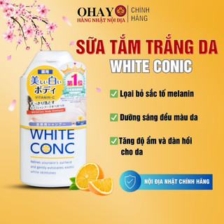 <HÀNG CHÍNH HÃNG>Sữa tắm trắng da White Conc 150ml Nhật Bản- Ohayo Shop