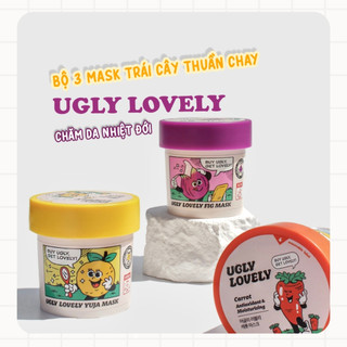 [SALE LỖ DỌN KHO] Mặt nạ thuần chay UGLY LOVELY MASK