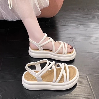 Sandal nữ độn đế siêu êm quai dây Nikai cao cấp
