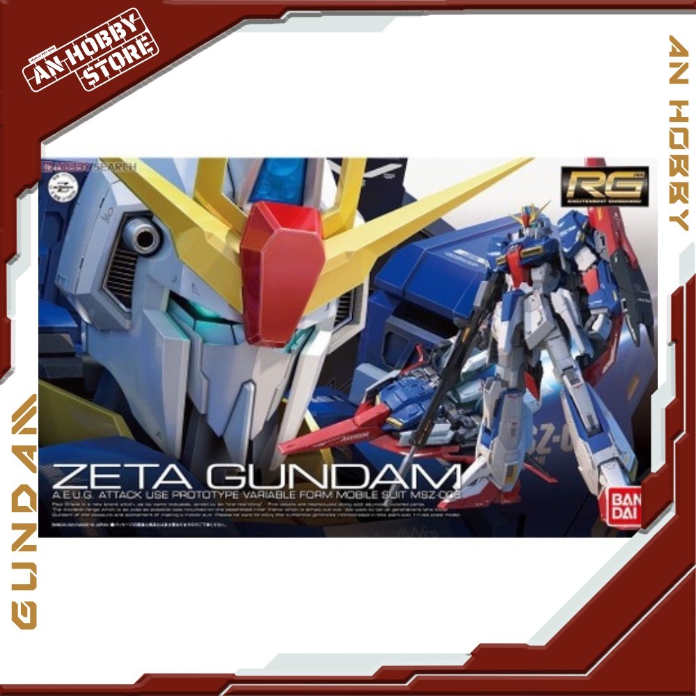 [HÀNG SẴN] Mô hình lắp ráp BANDAI RG 1/144 MSZ-006 Zeta Gundam