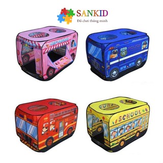 Lều đồ chơi đa năng gấp gọn cho bé Sankid, lều ô tô nhà bóng đa năng