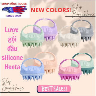 [BILL MỸ] LƯỢC GỘI ĐẦU SILICONE HEETA SHAMPOO BRUSH HÀNG US PHIÊN BẢN MỚI NHẤT
