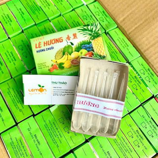Hộp 10 ống Dầu Chuối Hiệu Lệ Hương | TỔNG KHO NGUYÊN LIỆU GIÁ SỈ