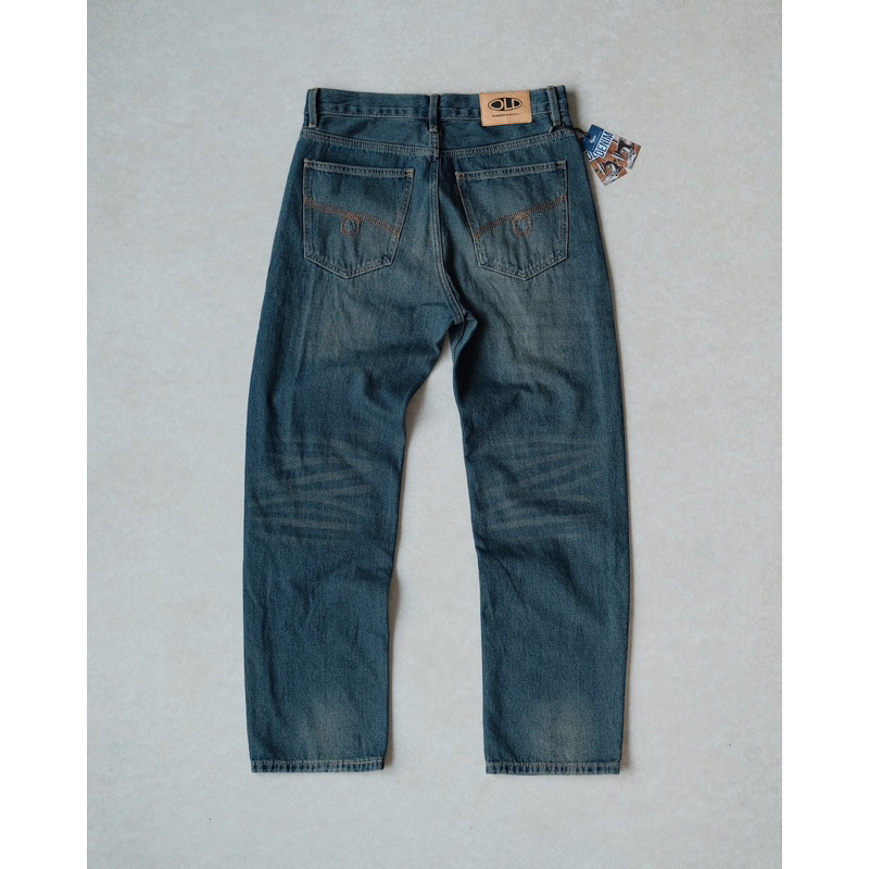 Quần Jean Regular-Fit Lot.023 | Màu Dirty Blue - Olderister