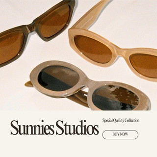 Kính mát sunnies studios chính hãng chống tia uv phiên bản 2022