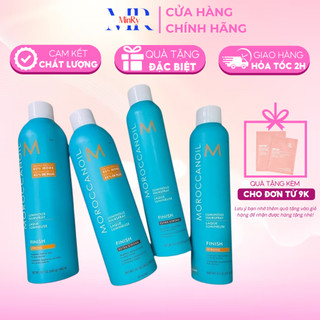 Gôm Xịt Moroccanoil Giữ Nếp Tóc Linh Hoạt Finish Luminous Limited Edition 480ml Tạo Kiểu Tự Nhiên | HAIRSHOP MINRY