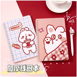 Sổ tay lò xo ghi chép A5 120 trang kẻ ngang, vở kẻ ngang A5 ghi chép nhiều mẫu siêu dễ thương - Sổ A5 LÒ XO