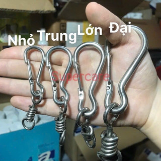 Móc khoá đa năng 4 size ,móc xích inox