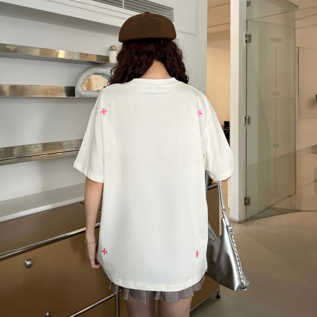 Áo Thun Thêu NOCTURNAL Plus Tee Cotton 100% Unisex Nam Nữ Form Rộng Tay Lỡ Oversize Local Brand | BigBuy360 - bigbuy360.vn