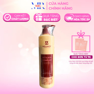 Dầu gội Wellmate chống rụng, kích thích mọc tóc Vitamin Complex Anti-Hair Loss Shampoo 500ml | HAIRSHOP MINRY
