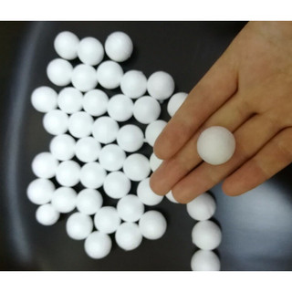 10 trái xốp tròn trang trí 2,7cm