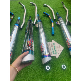 PÔ TĂNG THS XI MÀU TITAN ĐUÔI NHÔM XÉO KÈM TIÊU TIỆN VÀ CỔ GẮN CÁC DÒNG XE WAVE FUTURE DREAM CUB SIRIUS JUPITER