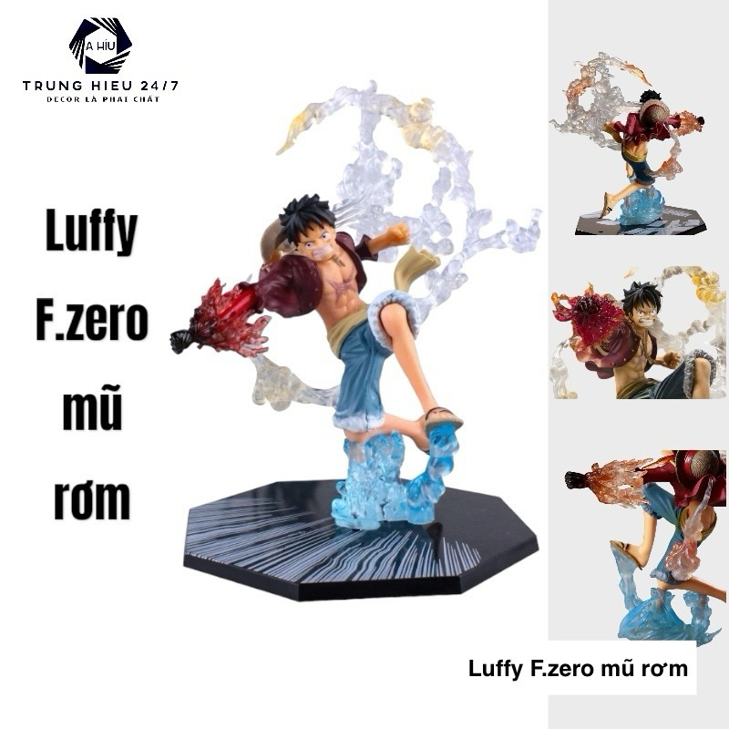 Mô hình Luffy F.zero mũ rơm battle ver. One Piece gear 2 haki Cao - Mô Hình Figure Monkey D.Luffy