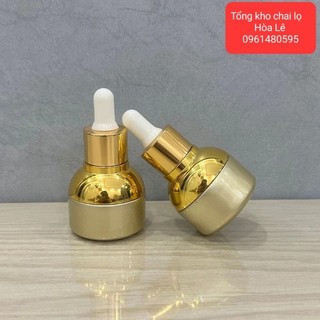 Chai chiết mỹ phẩm cao cấp, lọ bầu chiết serum cao cấp 20ml