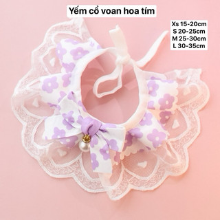 yếm cổ cho chó mèo thú cưng siêu đẹp