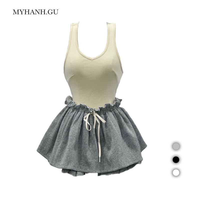 MYHANHGU -Quần giả váy dáng phồng baby siêu cưng ( 00Q6)