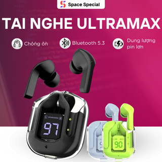 Tai nghe Bluetooth không dây UltraMaxTai nghe Mic tích hợp Tai nghe khử tiếng ồn Tai nghe điều khiển cảm ứng | SS_Store
