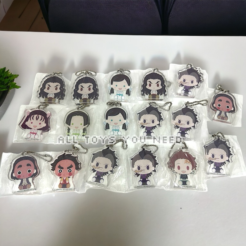Móc khoá Kimetsu no Yaiba Ichiban Kuji H Prize Chokokko Acrylic Keychain - Móc khoá Acrylic Kimetsu no Yaiba