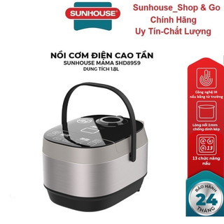  Nồi cơm điện cao tần 1.8L SUNHOUSE MAMA SHD8959_Hàng chính hãng 