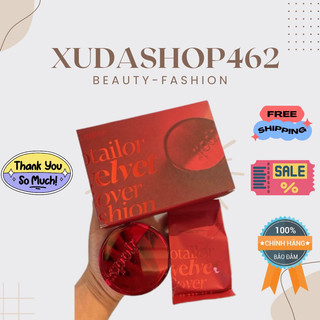 Set cushion espoir đỏ pro tailor be velvet cover cushion