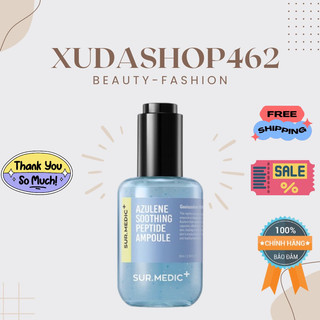 Unbox tinh chất chống lão hóa, dịu da sur.medic+ azulene smoothing peptide ampoule tách set nobox