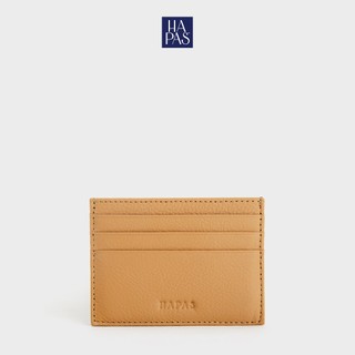 Ví Đơn Đựng Card Da Thật Sz 10 Brown HAPAS - VN240189
