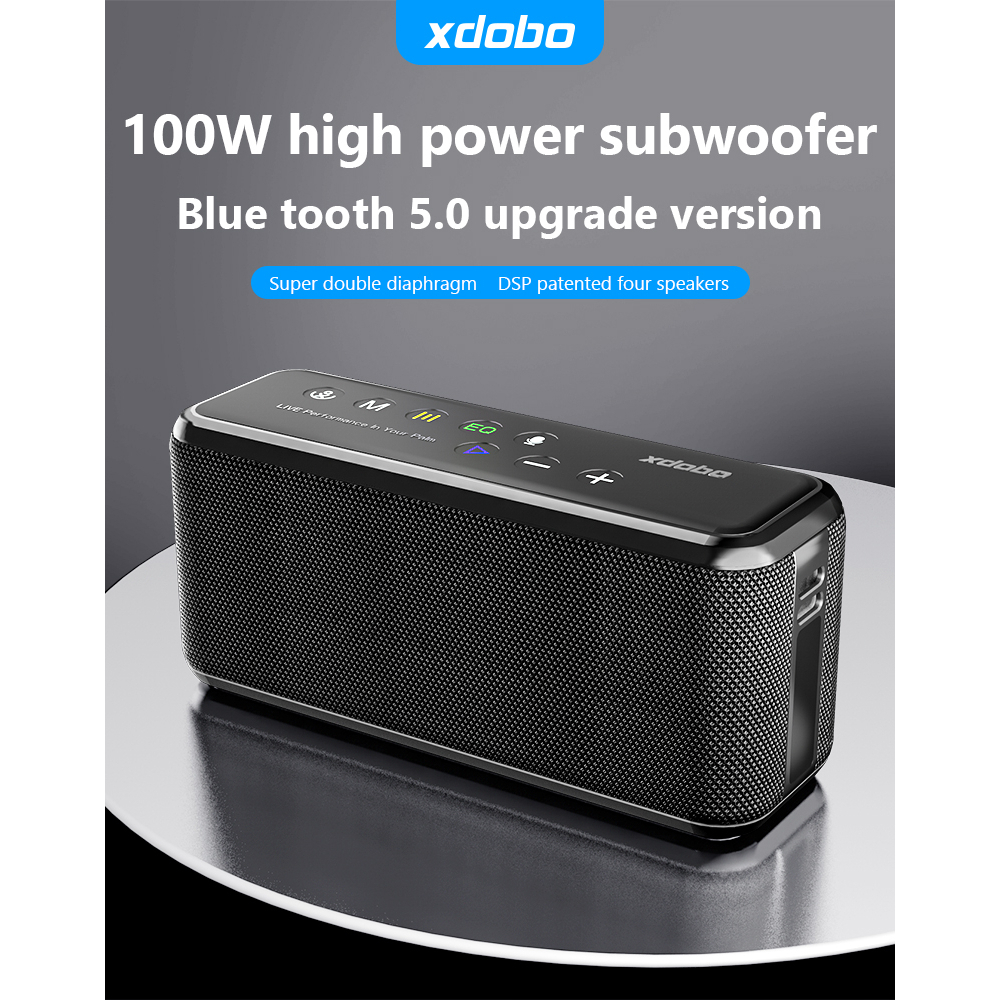 Loa Bluetooth ngoài trời Xdobo X8 Max 100W 20000mah, âm thanh DSP TWS siêu trầm chống nước IPX5