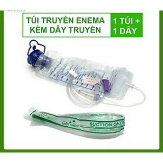 Túi súc ruột (trọn bộ) dụng cụ thải độc bằng cà phê enema ( 1 túi + 1 dây) chất lượng cao