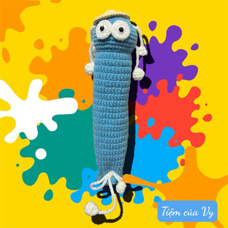 Bọc cán cầu lông len móc 🧶
