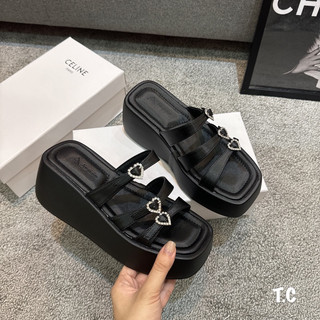 Dép Lê 3 Quai Tag Đá Độn Đế FULL BOX