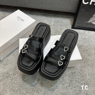 Dép Lê 3 Quai Tag Đá Độn Đế FULL BOX