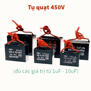 TỤ QUẠT 2.5UF & 4.0UF