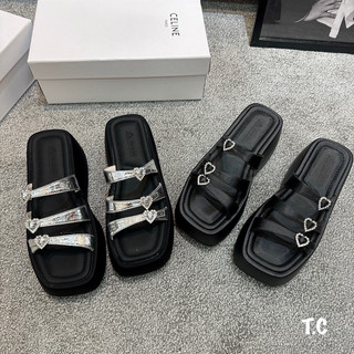 Dép Lê 3 Quai Tag Đá Độn Đế FULL BOX